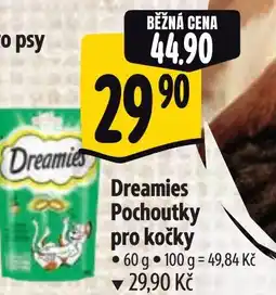 Albert Dreamies Pochoutky pro kočky nabídka