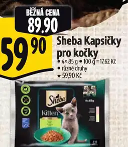 Albert Sheba Kapsičky pro kočky nabídka