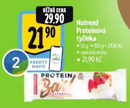 Albert Nutrend Proteinová tyčinka nabídka