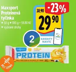 Albert Maxsport Proteinová tyčinka nabídka