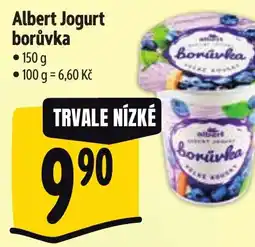 Albert Albert Jogurt borůvka nabídka