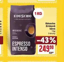 Billa Eduscho zrnková káva nabídka