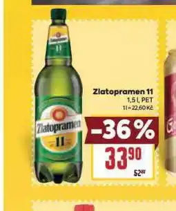 Billa Pivo zlatopramen 11 nabídka