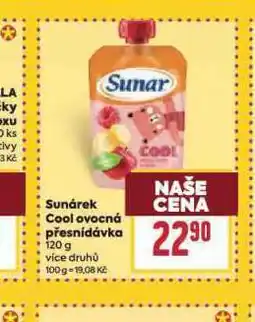 Billa Sunárek cool ovocná přesnídávka nabídka