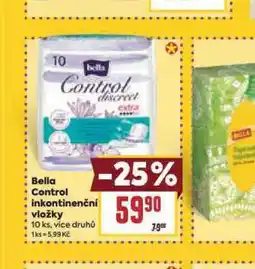 Billa Bella control inkontinenční vložky nabídka
