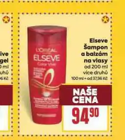 Billa Elseve šampon nabídka