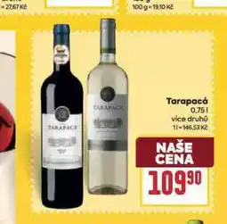 Billa Tarapacá nabídka