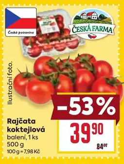 Billa Rajčata koktejlová nabídka