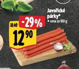 Albert Javořické párky nabídka
