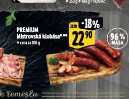 Albert Mistrovská šunka nabídka