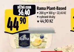 Albert Rama plant based nabídka