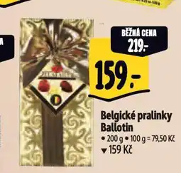 Albert Belgické pralinky ballotin nabídka
