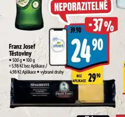 Albert Franz josef těstoviny nabídka