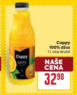 Billa Cappy 100% džus nabídka