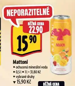 Albert Mattoni nabídka