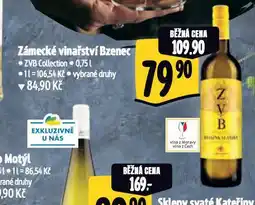 Albert Zámecké vinařství bzenec nabídka