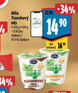 Albert Míša tvarohový mls nabídka
