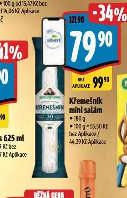 Albert Křemešník mini salám nabídka