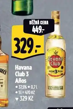Albert Havana club 3 aňos nabídka