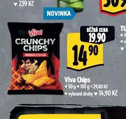 Albert Viva chips nabídka