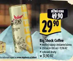 Albert Big shock! energetický nápoj nabídka