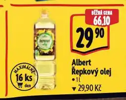 Albert Řepkový olej nabídka