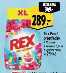 Albert Rex prací prostředek nabídka