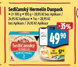 Albert Sedlčanský hermelín nabídka