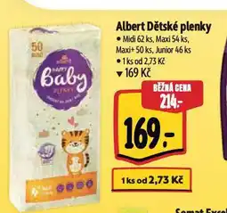 Albert Dětské plenky nabídka