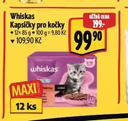 Albert Whiskas kapsičky pro kočky nabídka
