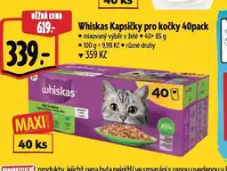 Albert Whiskas kapsičky pro kočky nabídka