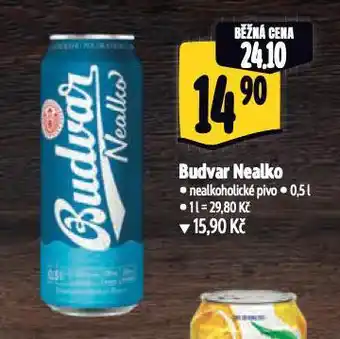 Albert Pivo budvar nealko nabídka