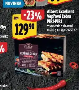 Albert Vepřová žebra piri-piri nabídka