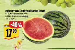 Albert Meloun vodní nabídka