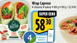 Albert Wrap Caprese nabídka
