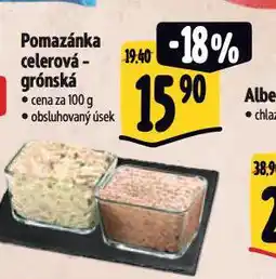 Albert Pomazánka celerová - grónská nabídka