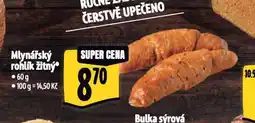 Albert Mlynářský rohlík žitný nabídka