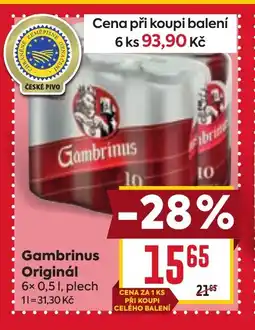 Billa Gambrinus Originál nabídka