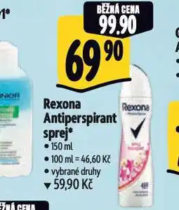 Albert Rexona antiperspirant nabídka