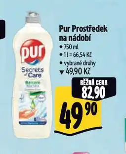 Albert Pur prostředek na nádobí nabídka