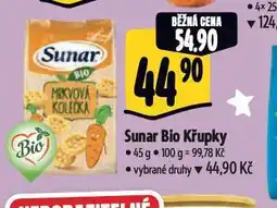 Albert Sunar bio křupky nabídka