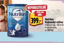 Albert Nutrilon kojenecká výživa nabídka