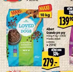 Albert Granule pro psy nabídka