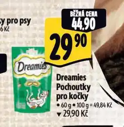 Albert Dreamies pochoutka pro kočky nabídka