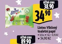 Albert Linteo vlhčený toaletní papír nabídka
