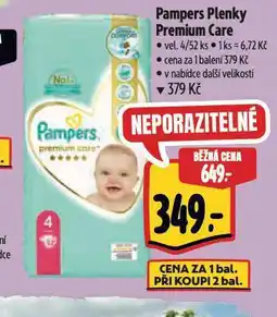 Albert Pampers plenky nabídka
