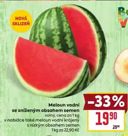 Billa Meloun vodní se sníženým obsahem semen nabídka
