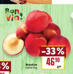 Billa Broskve nabídka