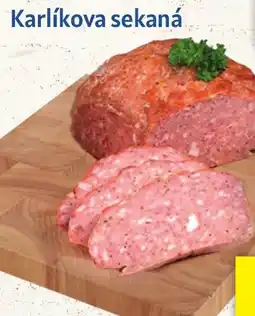 Kubík potraviny Karlíkova sekaná nabídka