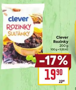 Billa Clever Rozinky nabídka